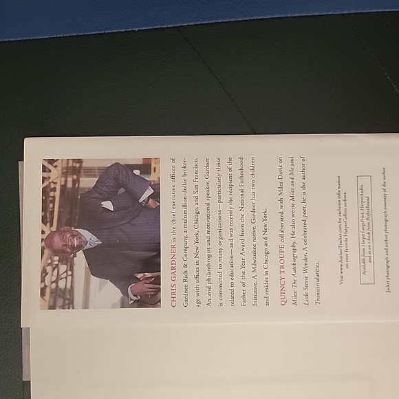 Signed copy of "The Pursuit of Happyness" - Picture 3 of 4